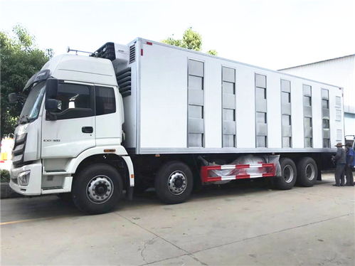 福田歐曼9米豬苗車(chē) 高效、安全的新一代雛禽與豬仔運(yùn)輸解決方案